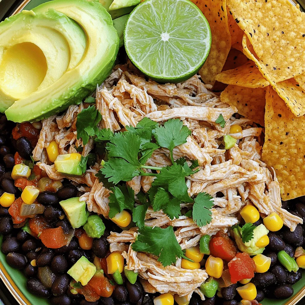 To make the best Crockpot Mexican Chicken, you need the following ingredients: