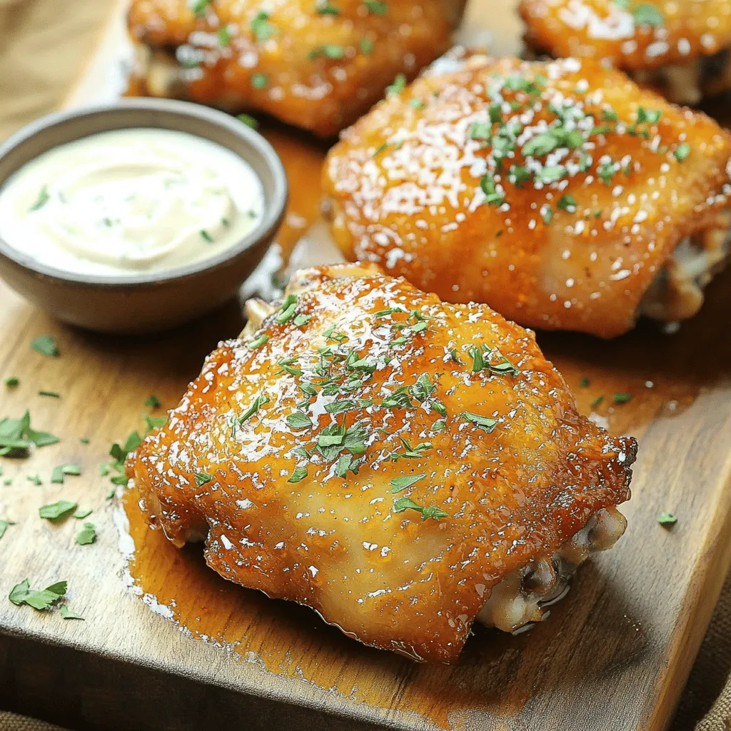 - 1 lb chicken thighs, boneless and skinless - 1 cup buttermilk - 1 cup all-purpose flour - 1 cup panko breadcrumbs