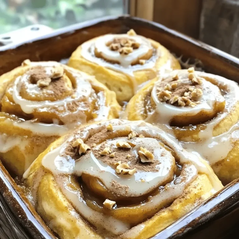 - 2 cups all-purpose flour - 1/4 cup granulated sugar - 1 tablespoon baking powder - 1/2 teaspoon salt - 1/2 teaspoon ground cinnamon - 1/4 cup unsalted butter, melted - 3/4 cup milk - 1/2 cup apple butter - 1/4 cup brown sugar - 1 tablespoon ground cinnamon (for filling) - 1/2 cup chopped nuts (optional) - 1/2 cup powdered sugar (for icing) - 2 tablespoons milk (for icing) - 1/4 teaspoon vanilla extract To make apple butter cinnamon rolls, you need simple ingredients. First, gather all-purpose flour. It forms the base of the dough. Next, granulated sugar adds sweetness. Baking powder makes the rolls rise. Then, salt brings out the flavors. Ground cinnamon gives warmth. Unsalted butter adds richness while melted. You will also need milk for a moist dough. Apple butter is key for flavor. Brown sugar enhances the sweetness. Ground cinnamon for the filling is a must. Chopped nuts can add crunch, but they are optional. For icing, powdered sugar is essential. You will mix it with milk and vanilla extract for a creamy finish. Each ingredient plays a role in creating these delightful treats. 1. Start by mixing dry ingredients. In a large bowl, combine 2 cups of all-purpose flour, 1/4 cup of granulated sugar, 1 tablespoon of baking powder, 1/2 teaspoon of salt, and 1/2 teaspoon of ground cinnamon. Stir until mixed well. 2. Now combine wet ingredients. In another bowl, whisk together 1/4 cup of melted unsalted butter and 3/4 cup of milk. Pour this mixture into the dry ingredients. Mix until just combined. 3. Knead the dough. Place the dough on a floured surface. Gently knead it for about 2-3 minutes. You want it smooth and soft. Roll the dough into a rectangle about 1/4 inch thick. 1. Roll out the dough. Make sure your rectangle is even. This helps in even baking. 2. Spread apple butter. Take 1/2 cup of apple butter and spread it evenly over the dough. Leave a small border around the edges. 3. Add the cinnamon-sugar filling and nuts. In a small bowl, mix 1/4 cup of brown sugar with 1 tablespoon of ground cinnamon. Sprinkle this over the apple butter. If you like nuts, add 1/2 cup of chopped walnuts or pecans. 1. Roll and slice the dough. Starting from the long edge, roll the dough tightly into a log. Pinch the seam to seal it. Slice the roll into 12 equal pieces. 2. Let the rolls rise. Place the rolls in a greased baking dish. Cover them with a clean kitchen towel and let them rise in a warm place for about 30 minutes. 3. Bake the rolls. Preheat your oven to 350°F (175°C) while the rolls rise. Bake them for 25-30 minutes. They should look golden brown and cooked through. After baking, let them cool for about 10 minutes before icing. To get that perfect bakery-style cinnamon roll, start with the right ingredient temperature. Use room temperature butter and milk. This helps the dough blend well. If the butter is too cold, it can make the dough tough. Kneading is key for the right texture. After mixing, knead the dough for about 2-3 minutes. You want it smooth and soft. Don't over-knead. Too much can make the rolls dense. For optimal rising, place your rolls in a warm spot. Cover them with a clean kitchen towel. This helps the dough rise nicely. A good rise makes the rolls fluffy and light. Icing can make or break your cinnamon rolls. To get the right consistency, mix powdered sugar with milk and vanilla extract. Start with two tablespoons of milk. If it’s too thick, add more milk a little at a time. Adjusting sweetness levels is easy. If you prefer a sweeter icing, add more powdered sugar. Taste as you go. This way, you can find the perfect balance for your rolls. {{image_2}} You can change the filling to make these rolls even better. Try using different fruit butters like peach or pear. Each fruit adds its unique taste. You can also add chocolate or caramel for a sweet twist. Just spread the chocolate or caramel over the apple butter before rolling. This gives an extra layer of flavor. If you need gluten-free options, use gluten-free flour instead of all-purpose flour. This keeps the rolls soft and tasty. For vegan substitutes, replace the butter with coconut oil and use plant-based milk. You can also skip the icing or use a vegan version. These changes let everyone enjoy these rolls. To keep your apple butter cinnamon rolls fresh, store them in an airtight container. If you plan to eat them within two days, room temperature is fine. Just place the container on your kitchen counter. If you want them to last longer, refrigerate them. They can stay fresh for about a week in the fridge. Make sure to wrap them well to prevent drying out. When you are ready to enjoy your rolls again, reheating is key. The best method is to use the oven. Preheat it to 350°F (175°C). Place the rolls on a baking sheet, covered with foil. Heat them for about 10 minutes. This method keeps them soft and tasty. If you're in a hurry, you can use the microwave. Heat them for about 15-20 seconds. But be careful not to overheat. Too much time can dry them out. Yes, you can use homemade apple butter. Making your own apple butter lets you control the flavor and sweetness. Homemade apple butter often has a fresher taste and fewer additives than store-bought versions. You can use any apples you like, making it personal. Plus, it can be a fun project to share with family or friends. If you have extra, you can always enjoy it on toast or pancakes! If your cinnamon rolls come out dry, there are a few fixes. First, check your oven temperature. Too hot can cause quick drying. Make sure to measure flour correctly; too much can lead to dryness. Adding a little more milk in the dough can help keep it moist. After baking, brush the rolls with melted butter for added moisture. If they still feel dry, serve them warm with extra icing or cream cheese spread. Yes, you can prepare these rolls ahead of time. Make the dough and roll them, then cover with plastic wrap. You can place them in the fridge overnight. When ready to bake, let them sit at room temperature for about 30 minutes before baking. This allows them to rise nicely. You can also bake them in advance and store them. Just reheat them before serving for a warm treat! This blog post covered how to make delicious cinnamon rolls. We started with ingredient lists, then moved to step-by-step dough prep, assembling, and baking. I shared tips for achieving a bakery-style finish and perfect icing. We also explored variations and storage info. In my final thoughts, remember, the key to soft, tasty rolls is in the details. Enjoy baking and experimenting! Your perfect cinnamon roll awaits.
