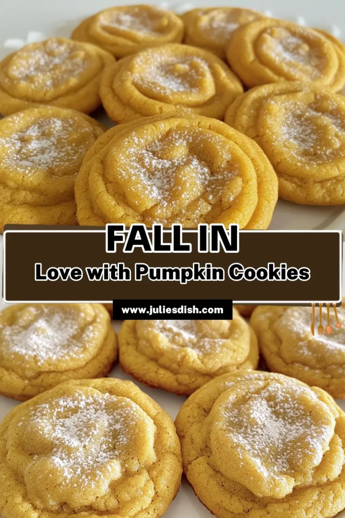 Indulge in the warmth of fall with these delicious Pumpkin Spice Sugar Cookies! Easy to make, this recipe combines rich pumpkin flavor with aromatic spices for a delightful treat perfect for any occasion. They’re a cozy addition to your festive gatherings or simply for a sweet snack at home. Click through to explore the full recipe and make your own batch today! #PumpkinSpice #SugarCookies #FallBaking #BakingRecipes