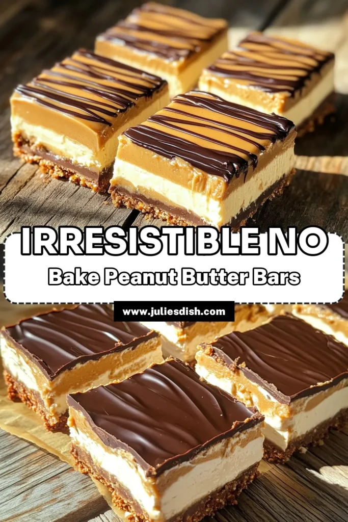 Indulge in the ultimate dessert with these delicious No-Bake Peanut Butter Pretzel Cheesecake Bars! Perfectly balanced with a salty pretzel crust and creamy peanut butter filling, these bars are easy to make and require no baking. Follow our simple steps to whip up this delightful treat that will impress your family and friends. Click to discover the full recipe and enjoy a sweet treat that's sure to satisfy your cravings!