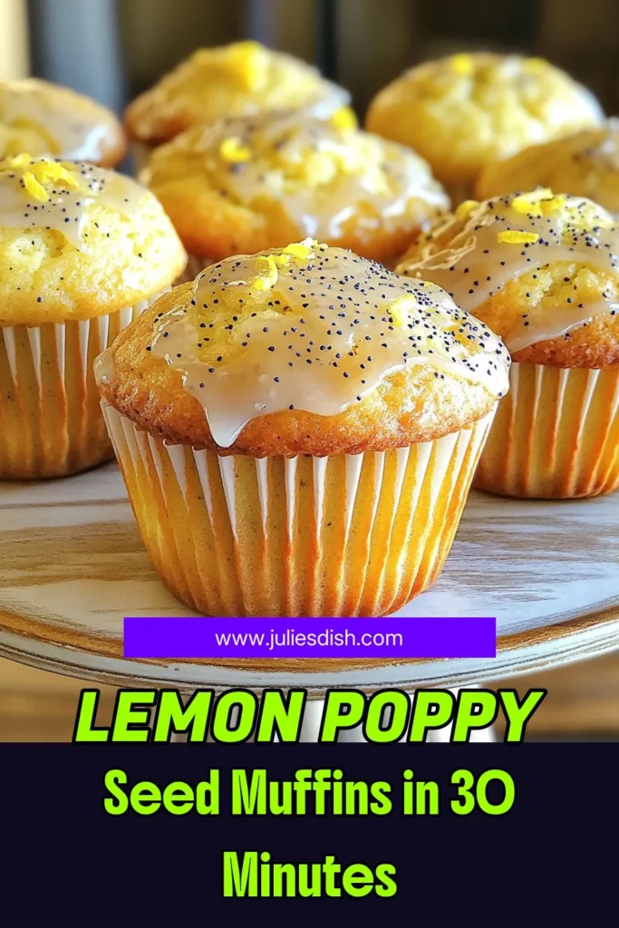 Indulge in the delightful taste of homemade Lemon Poppy Seed Muffins! These easy-to-follow muffins are bursting with zesty lemon flavor and crunchy poppy seeds, making them the perfect treat for breakfast or an afternoon snack. With just a few simple ingredients, you can whisk up a batch in no time. Click through to discover the full recipe and enjoy the bright, refreshing taste of these muffins today!