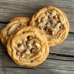To make delicious brown butter chocolate chip cookies, gather these simple ingredients: - 1 cup unsalted butter (2 sticks) - 1 cup brown sugar, packed - 1/2 cup granulated sugar - 1 large egg - 1 teaspoon vanilla extract - 2 1/4 cups all-purpose flour - 1 teaspoon baking soda - 1/2 teaspoon salt - 1 cup semi-sweet chocolate chips - 1/2 cup chopped pecans or walnuts (optional) These ingredients come together to create a rich and chewy cookie. The brown butter gives a nutty flavor that makes these cookies special. You can add nuts if you like, but they taste great without them too. Prepare your space by measuring everything out before you start mixing. This helps keep you organized and makes the process more fun! To start, you will melt the butter in a medium saucepan over medium heat. Stir the butter often as it melts. In about 5-7 minutes, the butter will begin to brown. You will know it is ready when it smells nutty. This step adds a rich, deep flavor to your cookies. Always keep an eye on it to prevent burning. Once the butter has cooled for a few minutes, grab a large mixing bowl. Combine the brown sugar and granulated sugar with the browned butter. Mix them until they blend well together. Then, add in the egg and vanilla extract. Stir until everything is mixed smoothly. In another bowl, whisk together the flour, baking soda, and salt. This helps to mix the dry ingredients evenly. Gradually add this dry mix to the wet mix. Stir gently until just combined. Be careful not to overmix. This keeps your cookies soft and chewy. Now, fold in the chocolate chips and nuts if you want them. Now it’s time to bake! Preheat your oven to 350°F (175°C). Line a baking sheet with parchment paper. Using a tablespoon, scoop rounded balls of dough onto the sheet. Space them about 2 inches apart. This gives them room to spread while baking. Bake for 10-12 minutes. The edges should be golden, and the middle may look slightly underbaked. Once done, let them cool on the baking sheet for 5 minutes before moving them to a wire rack. This allows them to set perfectly. To get a chewy cookie, start with the right butter. Brown the butter until it has a rich, nutty aroma. This adds depth. Use both brown sugar and white sugar for a nice balance. Brown sugar gives moisture, while white sugar helps the cookie rise. For soft centers, keep an eye on the baking time. Bake for 10-12 minutes. The edges should be golden, but the centers might look a bit underbaked. This is okay! Let them sit on the baking sheet for five minutes. They will continue to cook as they cool. Want to boost the flavor? Try adding a sprinkle of sea salt on top before baking. This enhances the sweetness of the chocolate. You can also add spices like cinnamon or nutmeg for warmth. Using high-quality chocolate is key. Choose semi-sweet chocolate chips that you enjoy eating on their own. They will melt beautifully and make your cookies taste amazing. One common mistake is overmixing the dough. Mix until just combined. Overmixing leads to tough cookies. Another mistake is not chilling the dough. Chilling helps the cookies hold their shape and improve flavor. If you have time, chill the dough for at least 30 minutes before baking. This small step makes a big difference! {{image_2}} You can change the butter in your cookies. Use coconut oil or vegan butter for a dairy-free option. For sugar, try using coconut sugar or maple syrup. Each substitute gives a unique flavor and texture. When it comes to chocolate, think outside the box! Use dark chocolate for a richer taste. Milk chocolate adds sweetness, while white chocolate offers a creamy surprise. You can even mix different types for fun flavor. Want to switch things up? Add dried fruits like cranberries or cherries. They add a sweet and chewy element. You can also mix in shredded coconut for a tropical twist. A dash of cinnamon or nutmeg can create a warm, cozy flavor, perfect for chilly days. For the holidays, add festive spices! Ginger or pumpkin spice can make your cookies extra special. Consider using crushed candy canes for a peppermint surprise during winter. To make gluten-free cookies, swap all-purpose flour for a gluten-free blend. Make sure it has xanthan gum to help with texture. You can also use almond flour for a nutty taste. If you want a vegan version, replace the egg with a flax egg. Mix one tablespoon of flaxseed meal with three tablespoons of water and let it sit until thick. Use a plant-based milk instead of regular milk. Enjoy your treats while staying true to your dietary needs! To keep your brown butter chocolate chip cookies fresh, store them in airtight containers. These containers lock in moisture and keep your cookies soft. Zip-top bags also work, but they can let air in. If you use bags, press out as much air as you can before sealing. This method helps prevent cookies from becoming hard. Always let cookies cool completely before storing them. This step prevents steam from building up and making your cookies soggy. Freezing cookie dough is a great way to save time. Scoop the dough onto a baking sheet lined with parchment paper. Place the sheet in the freezer for about two hours. Once frozen, transfer the dough balls to a zip-top bag. Label the bag with the date and type of cookie. To freeze baked cookies, let them cool first. Then, place them in an airtight container or a zip-top bag. When you're ready to enjoy, thaw the cookies at room temperature. You can also warm them in the oven for a few minutes. Homemade brown butter chocolate chip cookies last about one week when stored properly. Keep them in a cool, dry place. If stored in the fridge, they may last longer but can dry out. Watch for signs of staleness, like a hard texture or an off smell. If the cookies lose their soft feel or taste, it's time to toss them. Always trust your senses; they guide you best! Yes, you can use margarine. Margarine can create a different texture. Cookies may spread more with margarine. This could lead to a thinner cookie. Butter gives a rich flavor that margarine lacks. If you use margarine, pick one with a high fat content. Check the edges of the cookies. They should be golden brown. The centers may look a little soft. They will firm up as they cool. To be sure, use a toothpick. Insert it in the center. If it comes out clean, they are done. Absolutely! You can use white, dark, or milk chocolate chips. Each type adds a unique taste. White chocolate is sweet and creamy. Dark chocolate is rich and bold. Milk chocolate is smooth and sweet. Mix and match your favorites for fun flavors. Cookies may spread too much for several reasons. Too much butter can cause this. If your dough is warm, it can also spread. Make sure to chill the dough before baking. Using too little flour can also lead to spreading. Always measure flour properly to prevent this. Yes, you can make it vegan! Replace the egg with a flax egg. Mix 1 tablespoon of flaxseed meal with 3 tablespoons of water. Let it sit until it thickens. You can also use dairy-free chocolate chips. Make sure your margarine is dairy-free if you choose to use it. In this blog, we explored the essential ingredients and steps for baking perfect cookies. We covered tips to achieve the right texture and flavor. Remember, small changes can lead to big results. Try variations and adapt the recipe to your taste. With proper storage and freezer techniques, you can enjoy fresh cookies anytime. Baking is fun, so don’t fear mistakes—they're part of the process. Keep experimenting and enjoy every bite!