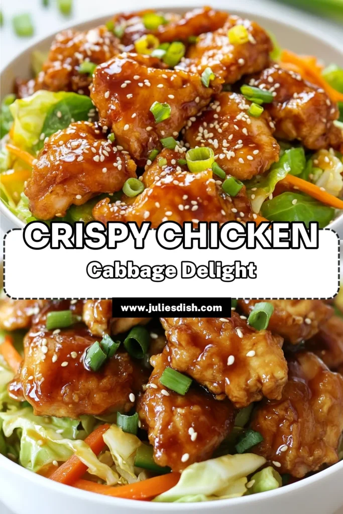 Discover the ultimate crispy chicken stir fry with this quick cabbage stir fry recipe! Perfect for a healthy chicken thighs recipe, this Asian chicken and cabbage dish is a delicious way to enjoy a nutritious meal in just 30 minutes. Ideal for a quick stir fry dinner, it's packed with flavor and easy to make. Don’t miss out—try this flavorful recipe today! Save it for later and impress your family with a homemade feast! #CabbageStirFry #HealthyRecipes #QuickDinner #StirFry