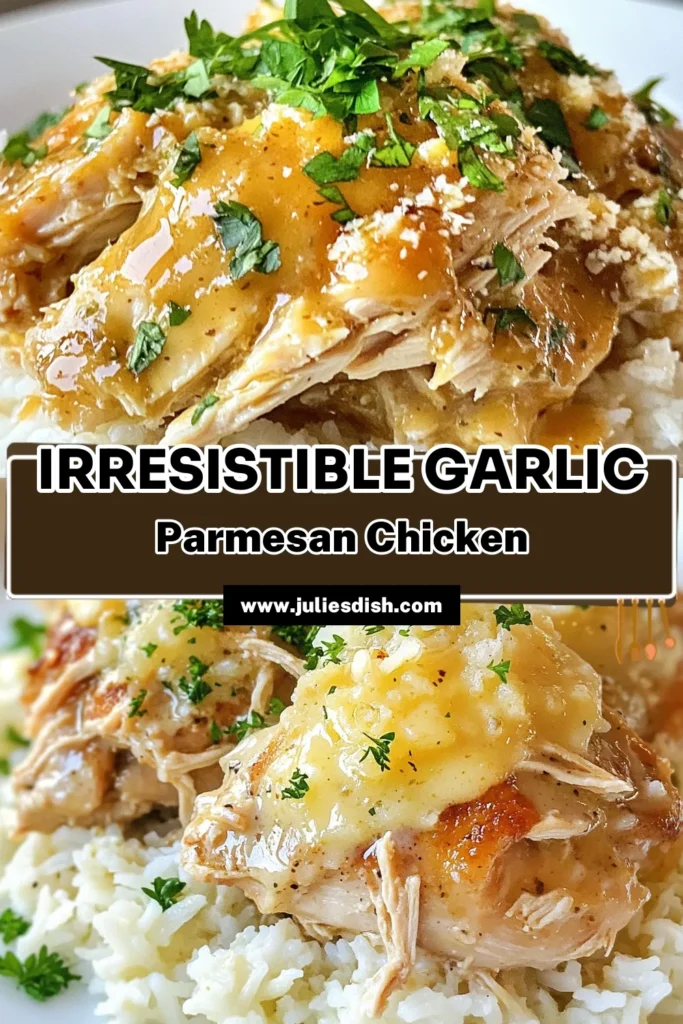 Discover the ultimate Crockpot garlic parmesan chicken with this easy crockpot recipe that turns chicken thighs into a cheesy garlic delight! Perfect for busy days, this slow cooker chicken thighs dish is packed with flavor and simplicity. In just a few steps, enjoy a mouthwatering garlic chicken dinner idea that the whole family will love. Save this easy recipe for your next meal! #CrockpotRecipes #GarlicChicken #EasyDinnerIdeas #SlowCookerChicken