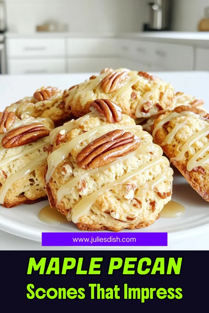 Indulge in the delightful flavors of Maple Glazed Pecan Scones! These easy-to-make scones are perfect for breakfast or a cozy afternoon treat. With just a few simple ingredients, you can whip up these delicious pastries topped with a rich maple glaze. Click to explore the full recipe and elevate your baking game! #SconeRecipes #MaplePecan #BakingJoy #FallTreats