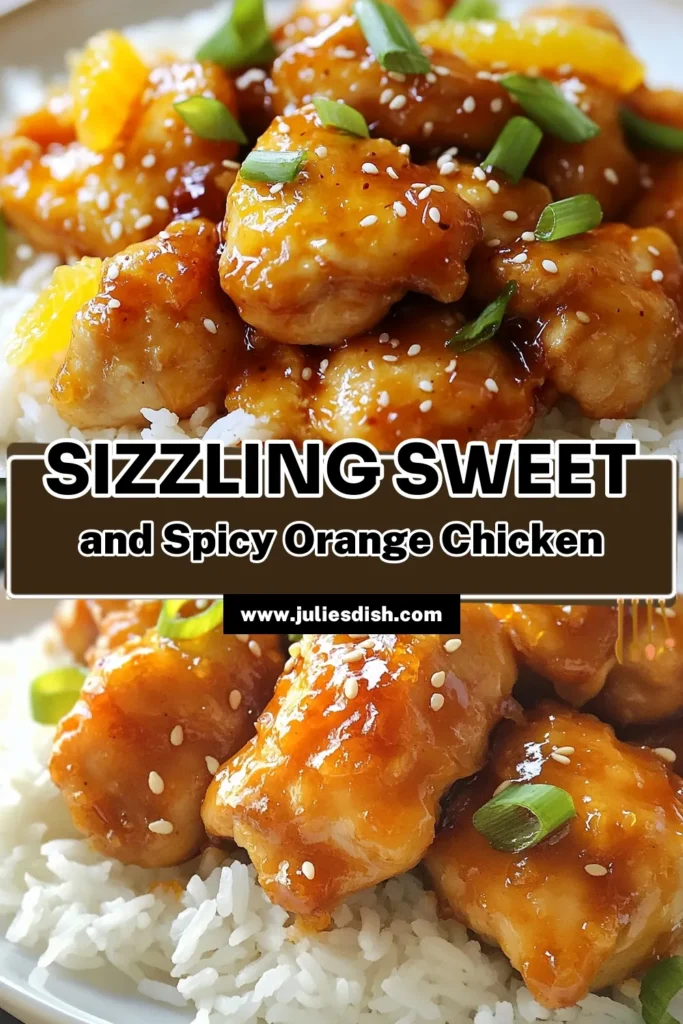 Try this delicious Hot Orange Chicken recipe that packs a spicy punch! This easy orange chicken recipe features tender chicken thighs coated in a flavorful orange sauce, perfect for a quick weeknight dinner. Ideal for those seeking spicy orange chicken or Asian chicken dishes, it’s sure to impress. Get cooking and savor every bite! Save this recipe for later! #HotOrangeChicken #EasyOrangeChickenRecipe #SpicyOrangeChicken #ChickenThighRecipes