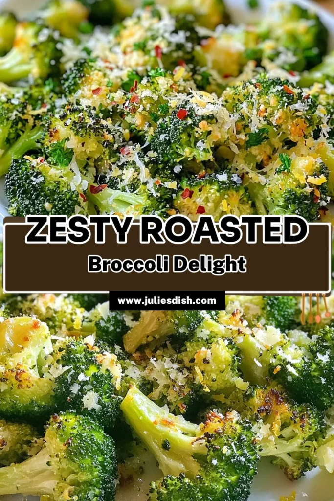 Discover this flavorful Lemon Garlic Broccoli Recipe that’s perfect for any meal! This Easy Broccoli Side Dish features roasted broccoli with Parmesan, adding a delightful touch to your table. Enjoy the zesty flavors of roasted vegetables with just a few simple ingredients. Ready in 35 minutes, this Healthy Broccoli Recipe is sure to impress. Save this recipe for a delicious, wholesome addition to your meals! #LemonGarlicBroccoli #EasySideDish #HealthyEating #ZestyVeggies