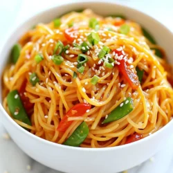 Spicy Sriracha Noodles Quick and Flavorful Dish