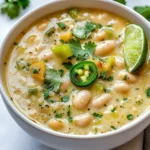 - 2 cans (15 oz each) white beans (cannellini or navy), drained and rinsed - 1 medium onion, diced - 2 cloves garlic, minced - 1 green bell pepper, diced - 1 jalapeño, seeded and minced - 1 teaspoon ground cumin - 1 teaspoon smoked paprika - 1/2 teaspoon cayenne pepper (adjust for spice preference) - 4 cups vegetable broth - 1 cup heavy cream or coconut milk (for a dairy-free option) - 1 cup corn kernels (fresh, frozen, or canned) - Salt and pepper to taste - Fresh cilantro, for garnish - Lime wedges, for serving Gather these ingredients before you start. Canned white beans make this recipe quick and easy. You can choose either cannellini or navy beans. Both work well and add creaminess. Fresh vegetables bring the dish to life. Diced onion, minced garlic, green bell pepper, and jalapeño add flavor and texture. The jalapeño adds a nice kick. Adjust the amount to suit your taste. Seasonings are key to a tasty chili. Ground cumin and smoked paprika give depth. Cayenne pepper adds heat, but you can skip it if you prefer mild flavors. For a rich texture, use vegetable broth. Heavy cream makes the chili creamy, while coconut milk offers a dairy-free option. Don’t forget the garnishes! Fresh cilantro brightens the dish, while lime wedges add a zing. You can also add a dollop of sour cream or avocado slices for extra creaminess. With these ingredients, you will create a delicious and comforting creamy white bean chili! {{ingredient_image_1}} 1. Start by heating a large pot over medium heat. Add a splash of olive oil. 2. Once the oil is hot, toss in the diced onion. Sauté it for about 3-4 minutes until it turns soft and clear. 3. Next, add the minced garlic, diced green bell pepper, and jalapeño. Cook these veggies for another 3-5 minutes until they are tender. 4. Now stir in the ground cumin, smoked paprika, and cayenne pepper. Cook them for one more minute to let the spices release their aroma. 5. Add the rinsed white beans and pour in the vegetable broth. Stir well to combine. 1. Bring the mixture to a boil. Once it bubbles, reduce the heat to a simmer. 2. Let the chili cook for 15-20 minutes. This allows the flavors to blend well together. 3. After simmering, take a potato masher or the back of a spoon. Mash some of the beans in the pot to make it creamy. Leave some beans whole for texture. 4. Stir in the heavy cream or coconut milk and corn. Let it simmer for another 5-10 minutes. 1. Taste the chili and adjust the seasoning with salt and pepper as needed. 2. Remove the pot from heat and let it cool slightly. 3. Serve the chili hot in deep bowls, garnished with fresh cilantro and a lime wedge for added flavor. To make your chili creamy, focus on two key steps: mashing and adding cream. After simmering, use a potato masher to mash some beans. This releases starches that thicken the chili. Leave some beans whole for texture. For creaminess, you can choose between heavy cream or coconut milk. Heavy cream gives a rich flavor, while coconut milk offers a dairy-free option with a unique taste. Spices make a big difference. Ground cumin and smoked paprika add depth. You can also try adding oregano or thyme for more flavor. Simmering is essential. It lets all the ingredients blend, making the chili taste better. The longer it simmers, the more intense the flavors become, so don’t rush this step. For a beautiful dish, serve the chili in deep bowls. Top it with fresh cilantro and a lime wedge for color and zest. A dollop of sour cream or avocado slices adds an extra creamy touch. Pair it with crusty bread or a fresh salad for a complete meal. Enjoy your creamy white bean chili with friends and family! Pro Tips Use Fresh Ingredients: Fresh vegetables and herbs enhance the flavor profile of the chili, making it more vibrant and delicious. Adjust Spice Levels: Feel free to adjust the amount of cayenne pepper and jalapeño to suit your spice preference. Start small and add more as needed. Thicken the Chili: For a thicker chili, let it simmer longer or mash more beans to create a creamier texture. You can also add more corn or a bit of flour mixed with water. Garnish Creatively: Experiment with different toppings like avocado, cheese, or tortilla chips for added texture and flavor. {{image_2}} You can swap beans for different flavors. For a nutty taste, try black beans. Pinto beans give a creamy texture. You can mix different beans for fun. Change up the veggies too! Zucchini or carrots can work well. For more color, add some diced tomatoes. This chili is flexible! Do you like it spicy? Add more cayenne pepper or jalapeños. If you want mild flavor, cut back on the heat. You can add sweet bell peppers for sweetness. For a gentle warmth, use just a pinch of cayenne. Taste as you go to find your perfect heat! Want to make it vegan? Just use coconut milk instead of heavy cream. It keeps the creaminess and adds a nice flavor. This chili is already vegetarian with beans and veggies. For gluten-free, check your broth label. Most are gluten-free, but it’s good to double-check. Enjoy your chili no matter your dietary needs! To keep your leftover chili fresh, store it in an airtight container. Place it in your fridge right after it cools down. This helps lock in flavor and keeps it safe to eat. It stays fresh for about 3 to 4 days. If you want to enjoy it later, freezing is a great option. Freezing your chili is simple. First, let it cool to room temperature. Then, pour it into freezer-safe bags or containers. Leave some space for expansion as it freezes. Label the bags with the date. Your chili can last in the freezer for up to 3 months. To thaw, move it to the fridge overnight. For a quick thaw, place the bag in cold water. When ready to eat, reheat it on the stove or microwave. For the best taste, reheat your chili on the stove over low heat. Stir it often to avoid burning. If using a microwave, heat in short bursts, stirring in between. To keep it creamy, add a splash of cream or coconut milk while reheating. This helps maintain that rich texture you love. Enjoy your delicious chili warm! Creamy White Bean Chili takes about 45 minutes in total. You need 15 minutes to prep and 30 minutes to cook. This gives you time to chop veggies and sauté them. The chili simmers for about 20 minutes to blend all the flavors. Yes, you can make this chili ahead of time. It tastes even better the next day! Store it in an airtight container in the fridge. It will stay fresh for about 4 days. Just reheat it on the stove or in the microwave before serving. You can try different beans, like great northern or pinto beans. They will change the taste a bit but will still be yummy. Mixing different beans adds fun textures. Just make sure to drain and rinse them well before adding. This blog post covered how to make creamy white bean chili. We discussed key ingredients, step-by-step instructions, and tips for the best flavor and texture. I shared variations, storage info, and answers to common questions. With these insights, you can create a delicious dish that's perfect for everyone. Remember, cooking is about exploring flavors. Don't be afraid to adjust the recipe to suit your taste. Enjoy your chili-making adventure!