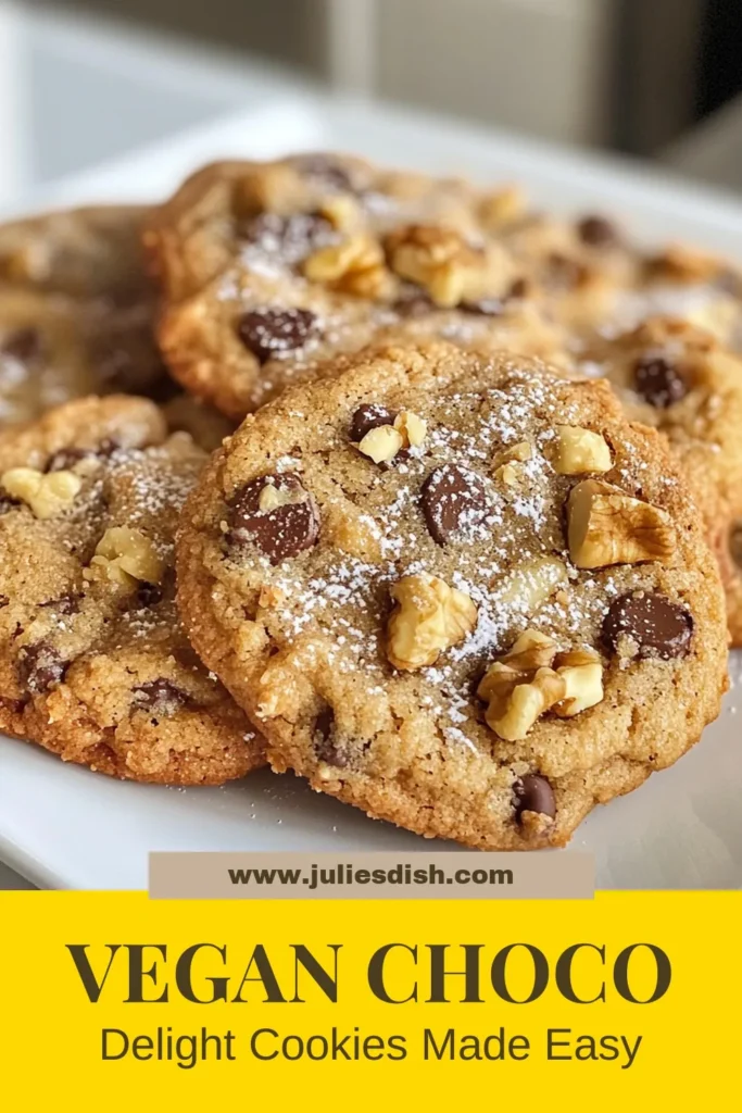 Indulge in these delicious vegan chocolate cookies that are perfect for any occasion! Made with almond flour, these healthy vegan desserts are both gluten-free and nutritious. This easy dairy-free cookie recipe combines almond butter, coconut sugar, and dark vegan chocolate chips for a delightful treat you won't want to miss. Perfect for sharing or enjoying solo! Save this recipe for your next baking adventure! #VeganCookies #AlmondFlourCookies #HealthyDesserts #GlutenFreeTreats