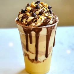 - 1 cup almond milk (or any milk of choice) - 2 tablespoons natural peanut butter - 1 scoop chocolate protein powder - 1 ripe banana The base of this shake starts with almond milk. You can use any milk you like, such as oat or coconut milk. The choice of milk changes the flavor and creaminess. Natural peanut butter is a must. It adds rich taste and healthy fats. You want the kind without added sugars or oils. Next, chocolate protein powder is key. It gives you protein and a chocolatey flavor. There are many brands out there. Choose one that fits your taste and diet. Finally, a ripe banana adds sweetness and creaminess. If you don't have a banana, you can use avocado for a different twist. - 1 tablespoon honey or maple syrup (optional, for sweetness) - 1 tablespoon unsweetened cocoa powder - 1/4 teaspoon vanilla extract For extra sweetness, you can add honey or maple syrup. Both work well, but honey adds a nice floral note. Unsweetened cocoa powder deepens the chocolate flavor. It helps to balance the shake. Vanilla extract adds warmth and aroma. Just a little goes a long way. - Ice cubes (as needed for desired thickness) - Garnishing ideas: chocolate chips and crushed nuts Ice cubes are a great way to make your shake cold and thick. Add them while blending until you reach the texture you want. For garnishing, consider mini chocolate chips or crushed nuts. They add a nice crunch and make your shake look fancy. A drizzle of peanut butter on top is also a fun touch. {{ingredient_image_1}} To start, gather your ingredients. In a blender, add: - 1 cup almond milk (or any milk of choice) - 2 tablespoons natural peanut butter - 1 scoop chocolate protein powder - 1 ripe banana - 1 tablespoon honey or maple syrup (optional, for sweetness) - 1 tablespoon unsweetened cocoa powder - 1/4 teaspoon vanilla extract - A pinch of salt Blend all these ingredients together. If you want a thicker shake, you can add ice cubes. Add them slowly while blending. This way, you control the thickness. Blend on high speed until smooth and creamy. You want all the ingredients to mix well. After blending, taste your shake. If it needs more sweetness, add honey or syrup. Blend again briefly to mix in the sweetener. Adjusting sweetness is important. It makes the shake perfect for your taste. Remember, blending time matters too. Blend too little, and it won’t be smooth. Blend too long, and it may warm up. Once your shake is ready, pour it into a glass or a to-go cup. For a nice touch, garnish it. Drizzle a bit of peanut butter on top. Sprinkle cocoa powder for an extra chocolate kick. You can also add mini chocolate chips or crushed nuts on top. This makes your shake look great and taste even better. Enjoy your healthy treat! To make a smooth shake, start by adding your ingredients in the right order. Place liquids first, then the peanut butter, protein powder, banana, and other items. This helps everything blend evenly. For thickness, layer ice cubes. Add a few cubes, blend, then add more until you reach your desired thickness. This method ensures a creamy shake without ice chunks. I recommend using a high-speed blender. It blends faster and creates a smoother texture. Getting the right flavor is key. Start with a pinch of salt. This enhances the taste of chocolate and peanut butter. Adjust sweetness by adding honey or maple syrup. Blend, then taste. If it’s not sweet enough, add more and blend again. Don't forget to try different milk bases. Almond milk is great, but oat milk or coconut milk can add unique flavors. Each option changes the shake's taste slightly, so have fun with it! If you have leftover shake, store it in a sealed container. Keep it in the fridge for up to 24 hours. Shake it well before drinking. If you want to save for later, freezing is a great option. Pour the shake into ice cube trays. Once frozen, pop out the cubes and store them in a bag. When you're ready, blend a few cubes with some milk for a quick shake. This way, you can enjoy your favorite treat anytime! Pro Tips Use Frozen Bananas: For a thicker and creamier shake, use frozen ripe bananas instead of fresh ones. Protein Powder Alternatives: If you don't have chocolate protein powder, you can use vanilla protein powder and increase the cocoa powder for flavor. Sweetness Adjustment: Taste your shake before serving; you can always add more sweetener if needed, but start with less to avoid it being too sweet. Garnish Creatively: Enhance the presentation with toppings like shredded coconut, sliced strawberries, or a sprinkle of chia seeds for added nutrition. {{image_2}} You can make your chocolate peanut butter protein shake even more fun. Adding fruits can change the flavor and boost nutrition. Here are a couple of ideas: - Berries: Try adding strawberries or blueberries for a burst of flavor. They blend well and add a nice sweetness. - Spinach: For a healthy twist, toss in a handful of spinach. You won’t taste it, but you’ll get vitamins and minerals. You can also spice things up: - Cinnamon: A dash of cinnamon can add warmth and depth. Just a little goes a long way. - Coffee: Adding a splash of brewed coffee gives a nice kick. It pairs well with chocolate and peanut butter. If you have dietary needs, there are easy swaps: - Vegan-friendly options: Use plant-based protein powder and replace honey with maple syrup. Almond milk is great and keeps it vegan. - Gluten-free considerations: All the ingredients listed are gluten-free! Just check your protein powder to be sure. Want to boost the protein? Here are a few ways: - Adding yogurt: A scoop of Greek yogurt makes the shake creamier. It also adds extra protein and probiotics. - Protein-packed seeds: Consider adding chia or hemp seeds. They add protein and fiber without changing the taste much. You can mix and match these ideas to create your perfect shake. Enjoy experimenting! To keep your shake fresh, store it in the fridge. Use an airtight container to avoid odors. The shake stays good for up to 24 hours. After that, the taste and texture may change. For long-term storage, freeze your shake in a freezer-safe container. This method keeps it fresh for up to one month. When you're ready to enjoy it, let it thaw in the fridge overnight. Blend it again for best results. You can make things easier by prepping ingredients in advance. Measure out your almond milk, peanut butter, and protein powder. Store them in separate containers in the fridge. When you're ready to make your shake, just grab and blend. This saves time and helps you stick to your routine. How can I make the shake vegan? To make this shake vegan, use plant-based protein powder. Almond milk is already vegan. Choose natural peanut butter without added oils or sugars. Can I substitute the protein powder? Yes! You can use any protein powder you like. Try pea protein or rice protein for a different taste. What are the health benefits of this shake? This shake offers many health benefits. It packs protein to help build muscles. The banana adds potassium, which supports heart health. Peanut butter adds healthy fats and keeps you full longer. What type of almond milk is best for smoothies? Unsweetened almond milk is best for smoothies. It has a mild flavor and fewer calories. You can also use sweetened versions if you want more sweetness. How to pick the right peanut butter? Choose natural peanut butter with just peanuts and salt. Avoid brands with added sugars or oils. This choice gives you the best flavor and health benefits. Can I make this shake ahead of time? You can make this shake ahead of time and store it in the fridge. It tastes best when fresh, but it will keep for about 24 hours. What are the best pairings or snacks to enjoy with this shake? This shake pairs well with fresh fruit or a handful of nuts. You can also enjoy it with whole grain toast for a balanced snack. This blog post covered everything about making a chocolate peanut butter protein shake. We explored key ingredients, how to blend it perfectly, and tips for flavor. You can customize your shake with fruits or spices to match your taste. Remember to store leftovers properly for later enjoyment. With these insights, you can create a delicious, healthy drink that fits your lifestyle. Enjoying this shake will fuel your day and please your taste buds. Dive into your kitchen and start blending!