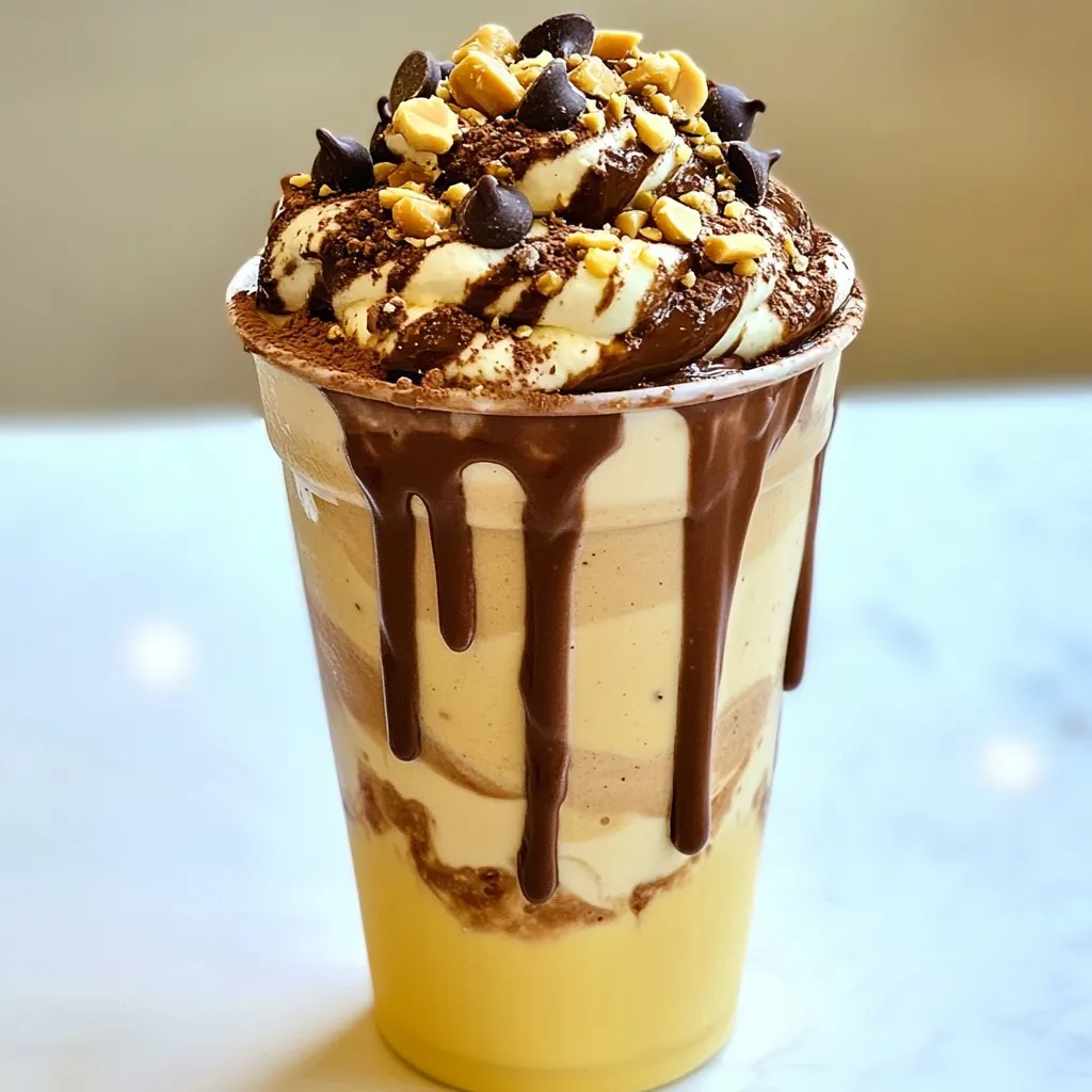 - 1 cup almond milk (or any milk of choice) - 2 tablespoons natural peanut butter - 1 scoop chocolate protein powder - 1 ripe banana The base of this shake starts with almond milk. You can use any milk you like, such as oat or coconut milk. The choice of milk changes the flavor and creaminess. Natural peanut butter is a must. It adds rich taste and healthy fats. You want the kind without added sugars or oils. Next, chocolate protein powder is key. It gives you protein and a chocolatey flavor. There are many brands out there. Choose one that fits your taste and diet. Finally, a ripe banana adds sweetness and creaminess. If you don't have a banana, you can use avocado for a different twist. - 1 tablespoon honey or maple syrup (optional, for sweetness) - 1 tablespoon unsweetened cocoa powder - 1/4 teaspoon vanilla extract For extra sweetness, you can add honey or maple syrup. Both work well, but honey adds a nice floral note. Unsweetened cocoa powder deepens the chocolate flavor. It helps to balance the shake. Vanilla extract adds warmth and aroma. Just a little goes a long way. - Ice cubes (as needed for desired thickness) - Garnishing ideas: chocolate chips and crushed nuts Ice cubes are a great way to make your shake cold and thick. Add them while blending until you reach the texture you want. For garnishing, consider mini chocolate chips or crushed nuts. They add a nice crunch and make your shake look fancy. A drizzle of peanut butter on top is also a fun touch. {{ingredient_image_1}} To start, gather your ingredients. In a blender, add: - 1 cup almond milk (or any milk of choice) - 2 tablespoons natural peanut butter - 1 scoop chocolate protein powder - 1 ripe banana - 1 tablespoon honey or maple syrup (optional, for sweetness) - 1 tablespoon unsweetened cocoa powder - 1/4 teaspoon vanilla extract - A pinch of salt Blend all these ingredients together. If you want a thicker shake, you can add ice cubes. Add them slowly while blending. This way, you control the thickness. Blend on high speed until smooth and creamy. You want all the ingredients to mix well. After blending, taste your shake. If it needs more sweetness, add honey or syrup. Blend again briefly to mix in the sweetener. Adjusting sweetness is important. It makes the shake perfect for your taste. Remember, blending time matters too. Blend too little, and it won’t be smooth. Blend too long, and it may warm up. Once your shake is ready, pour it into a glass or a to-go cup. For a nice touch, garnish it. Drizzle a bit of peanut butter on top. Sprinkle cocoa powder for an extra chocolate kick. You can also add mini chocolate chips or crushed nuts on top. This makes your shake look great and taste even better. Enjoy your healthy treat! To make a smooth shake, start by adding your ingredients in the right order. Place liquids first, then the peanut butter, protein powder, banana, and other items. This helps everything blend evenly. For thickness, layer ice cubes. Add a few cubes, blend, then add more until you reach your desired thickness. This method ensures a creamy shake without ice chunks. I recommend using a high-speed blender. It blends faster and creates a smoother texture. Getting the right flavor is key. Start with a pinch of salt. This enhances the taste of chocolate and peanut butter. Adjust sweetness by adding honey or maple syrup. Blend, then taste. If it’s not sweet enough, add more and blend again. Don't forget to try different milk bases. Almond milk is great, but oat milk or coconut milk can add unique flavors. Each option changes the shake's taste slightly, so have fun with it! If you have leftover shake, store it in a sealed container. Keep it in the fridge for up to 24 hours. Shake it well before drinking. If you want to save for later, freezing is a great option. Pour the shake into ice cube trays. Once frozen, pop out the cubes and store them in a bag. When you're ready, blend a few cubes with some milk for a quick shake. This way, you can enjoy your favorite treat anytime! Pro Tips Use Frozen Bananas: For a thicker and creamier shake, use frozen ripe bananas instead of fresh ones. Protein Powder Alternatives: If you don't have chocolate protein powder, you can use vanilla protein powder and increase the cocoa powder for flavor. Sweetness Adjustment: Taste your shake before serving; you can always add more sweetener if needed, but start with less to avoid it being too sweet. Garnish Creatively: Enhance the presentation with toppings like shredded coconut, sliced strawberries, or a sprinkle of chia seeds for added nutrition. {{image_2}} You can make your chocolate peanut butter protein shake even more fun. Adding fruits can change the flavor and boost nutrition. Here are a couple of ideas: - Berries: Try adding strawberries or blueberries for a burst of flavor. They blend well and add a nice sweetness. - Spinach: For a healthy twist, toss in a handful of spinach. You won’t taste it, but you’ll get vitamins and minerals. You can also spice things up: - Cinnamon: A dash of cinnamon can add warmth and depth. Just a little goes a long way. - Coffee: Adding a splash of brewed coffee gives a nice kick. It pairs well with chocolate and peanut butter. If you have dietary needs, there are easy swaps: - Vegan-friendly options: Use plant-based protein powder and replace honey with maple syrup. Almond milk is great and keeps it vegan. - Gluten-free considerations: All the ingredients listed are gluten-free! Just check your protein powder to be sure. Want to boost the protein? Here are a few ways: - Adding yogurt: A scoop of Greek yogurt makes the shake creamier. It also adds extra protein and probiotics. - Protein-packed seeds: Consider adding chia or hemp seeds. They add protein and fiber without changing the taste much. You can mix and match these ideas to create your perfect shake. Enjoy experimenting! To keep your shake fresh, store it in the fridge. Use an airtight container to avoid odors. The shake stays good for up to 24 hours. After that, the taste and texture may change. For long-term storage, freeze your shake in a freezer-safe container. This method keeps it fresh for up to one month. When you're ready to enjoy it, let it thaw in the fridge overnight. Blend it again for best results. You can make things easier by prepping ingredients in advance. Measure out your almond milk, peanut butter, and protein powder. Store them in separate containers in the fridge. When you're ready to make your shake, just grab and blend. This saves time and helps you stick to your routine. How can I make the shake vegan? To make this shake vegan, use plant-based protein powder. Almond milk is already vegan. Choose natural peanut butter without added oils or sugars. Can I substitute the protein powder? Yes! You can use any protein powder you like. Try pea protein or rice protein for a different taste. What are the health benefits of this shake? This shake offers many health benefits. It packs protein to help build muscles. The banana adds potassium, which supports heart health. Peanut butter adds healthy fats and keeps you full longer. What type of almond milk is best for smoothies? Unsweetened almond milk is best for smoothies. It has a mild flavor and fewer calories. You can also use sweetened versions if you want more sweetness. How to pick the right peanut butter? Choose natural peanut butter with just peanuts and salt. Avoid brands with added sugars or oils. This choice gives you the best flavor and health benefits. Can I make this shake ahead of time? You can make this shake ahead of time and store it in the fridge. It tastes best when fresh, but it will keep for about 24 hours. What are the best pairings or snacks to enjoy with this shake? This shake pairs well with fresh fruit or a handful of nuts. You can also enjoy it with whole grain toast for a balanced snack. This blog post covered everything about making a chocolate peanut butter protein shake. We explored key ingredients, how to blend it perfectly, and tips for flavor. You can customize your shake with fruits or spices to match your taste. Remember to store leftovers properly for later enjoyment. With these insights, you can create a delicious, healthy drink that fits your lifestyle. Enjoying this shake will fuel your day and please your taste buds. Dive into your kitchen and start blending!