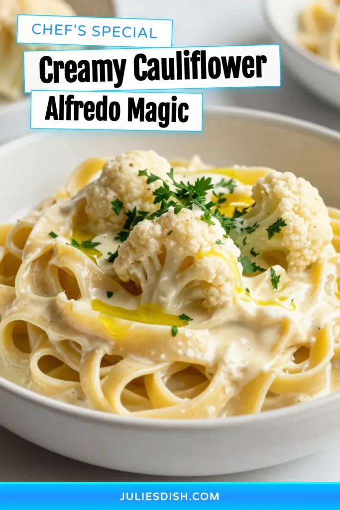 Discover the ultimate Creamy Cauliflower Alfredo recipe that transforms your pasta nights! This vegan pasta sauce is not only delicious but also a healthy cauliflower recipe that’s gluten-free! Enjoy a plant-based alfredo sauce that’s rich and creamy, perfect for fettuccine or spaghetti. Make dinner healthier tonight! Save this recipe for your next meal! #VeganPasta #HealthyRecipes #GlutenFree #PlantBasedCooking