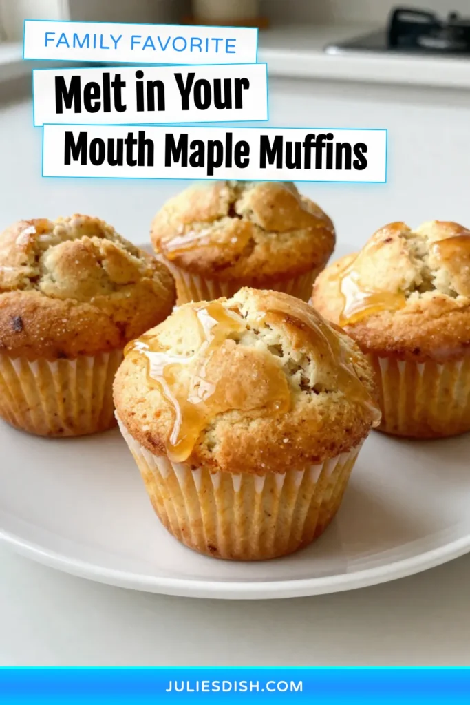 Indulge in these delicious Maple Donut Muffins, a perfect blend of flavors in an easy muffin recipe! This glazed muffin recipe uses rich maple syrup for a delightful homemade muffin dessert that's sure to impress. Whether you're new to baking or a pro, these maple syrup desserts are simple to whip up. Try these mouthwatering muffins today and elevate your breakfast or snack game! Save this recipe! #MapleDonutMuffins #GlazedMuffinRecipe #HomemadeMuffinDessert #EasyMuffinRecipe
