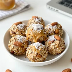 Vanilla Almond Energy Bites Nutritious Snack Idea